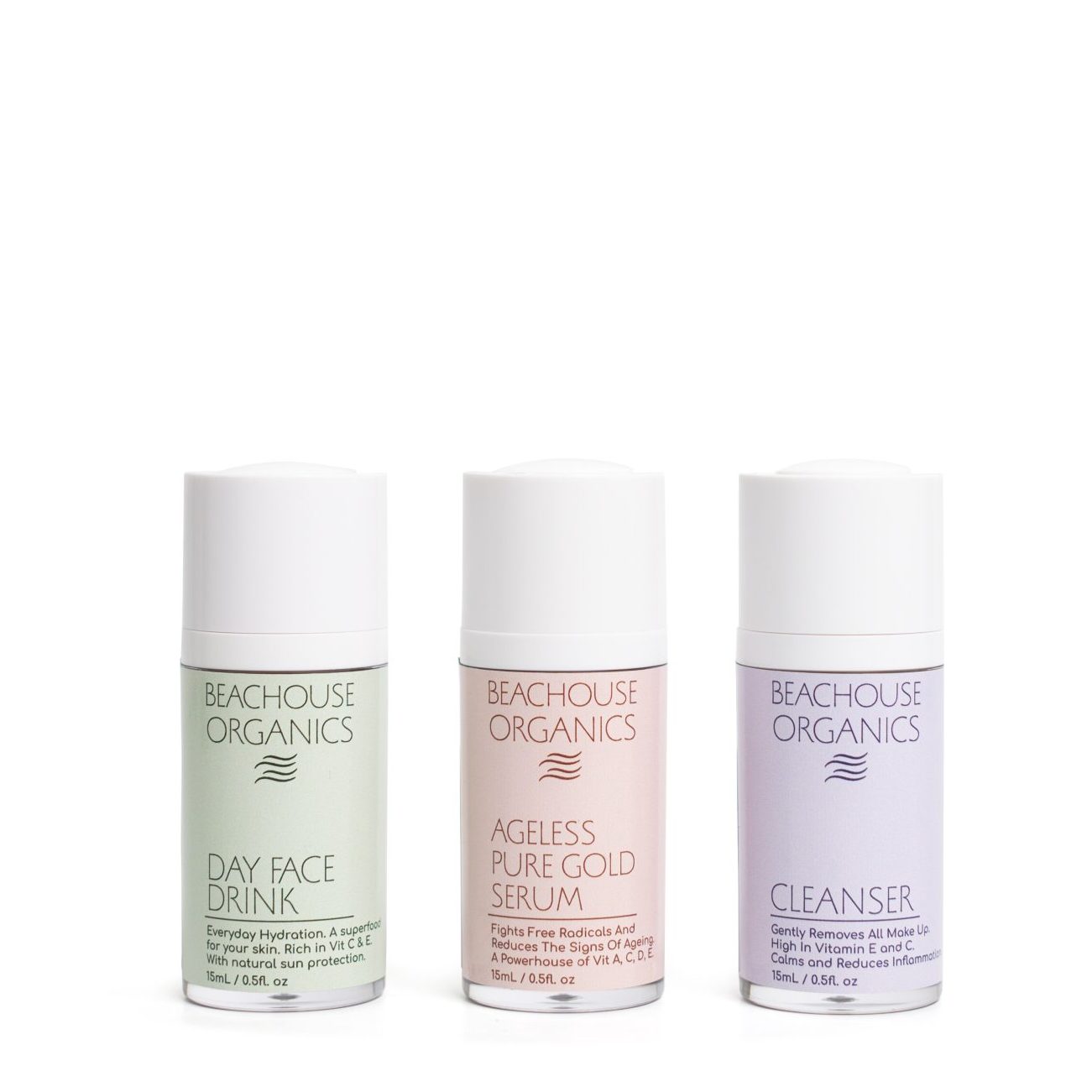 skincare travel set. trial kit