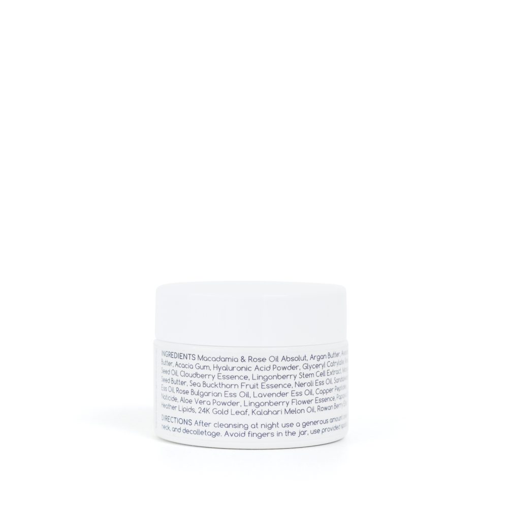 organic night cream with nordic natives